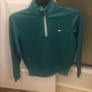 Boys Master zip neck sweatshirt